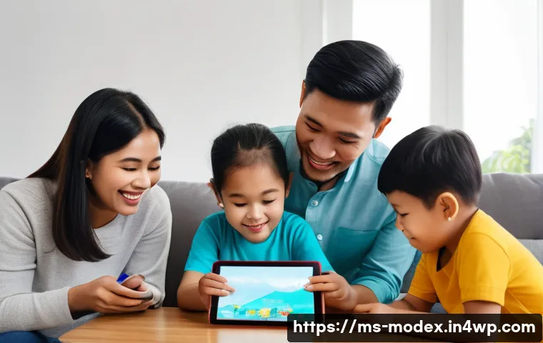 기술 윤리와 기업의 사회적 책임 - **Prompt:** A heartwarming and realistic indoor scene featuring a diverse Malaysian family from diff...